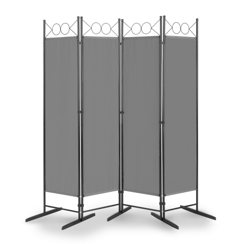 Room Divider 6ft Folding Privacy Screen Freestanding for Home Office 1