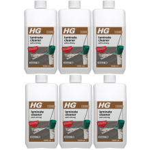6 x HG laminate cleaner extra strong With Powerful Cleaner - 1Liter