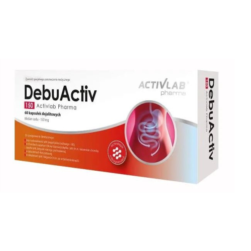 Debuactiv 60 kap Activlab Pharma after antibiotic therapy IBS microflora