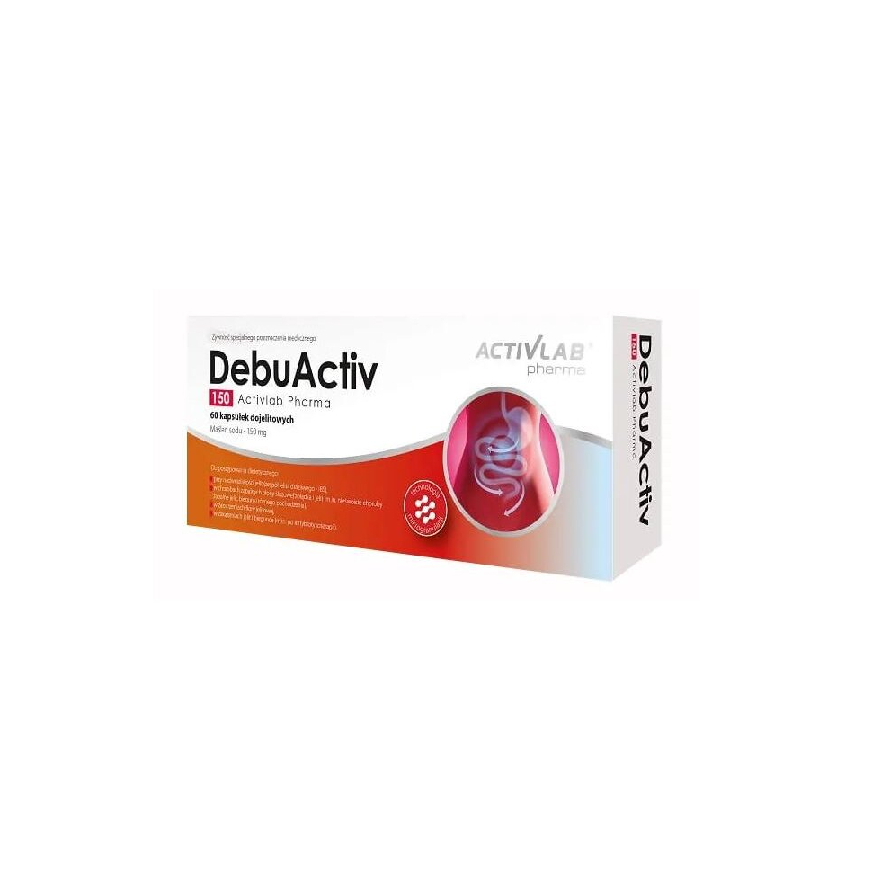 Polskie Suplementy Debuactiv 60 Kap Activlab Pharma After Antibiotic Therapy Ibs Microflora