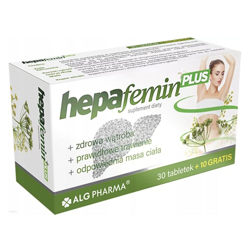 Polskie Suplementy Hepafemin Plus 40 Tab