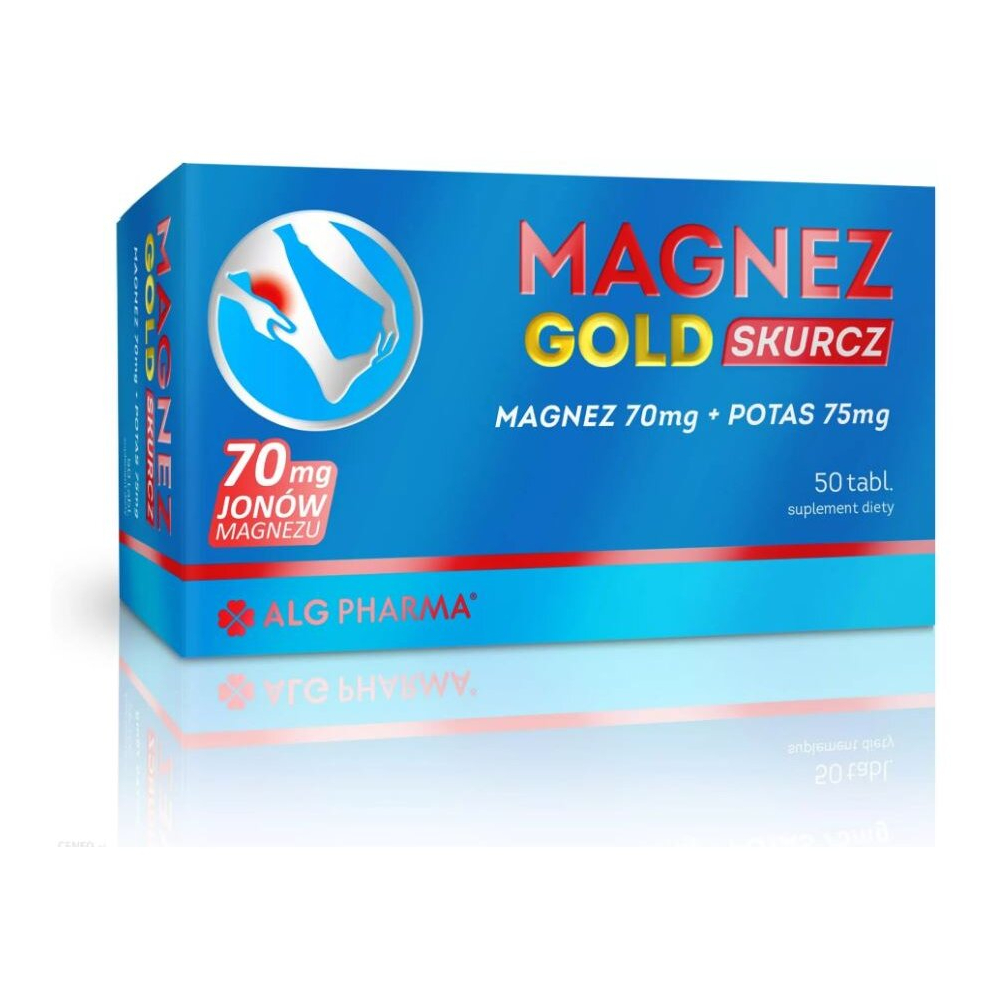 Magnesium Gold Cramp 50 tab ALG Magnez Skurcz