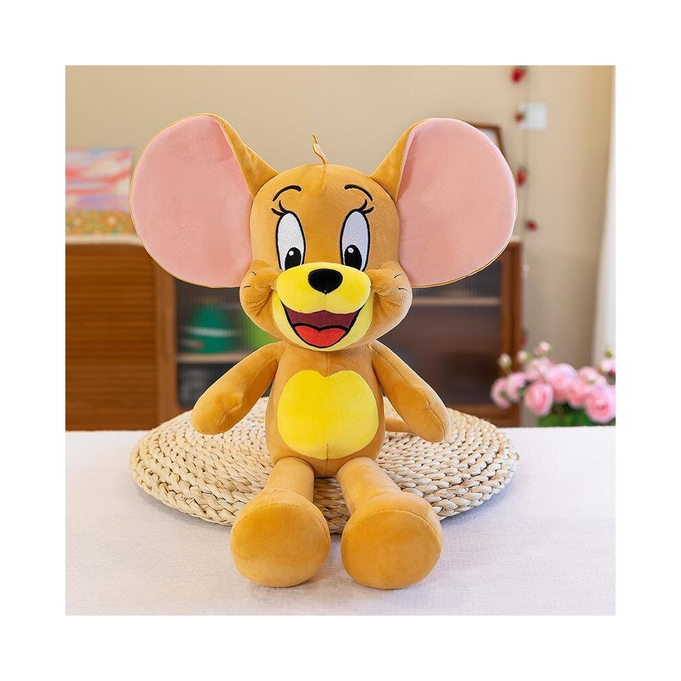 (Jerry, 35cm) Cartoon Tom and Jerry Plush Doll Toys Cat  Mouse Children Christmas Gift