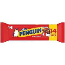 3 x McVitie's Penguin Original Bars Family Pack 14 x 24.6 g (344.4g)