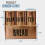 (COPPER) 4pcs Bread Bin Kitchen Set Sealed Tea Coffee Sugar Tins 2