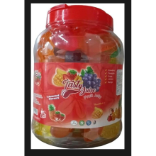Tasty Juice Fruity Jellies Fruit Pops Halal 32G x 55 Pcs (1760Gram)