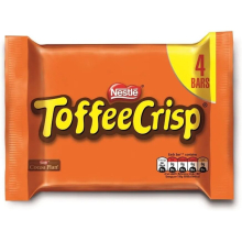 3 x Toffee Crisp 4 Pack Delicious Tasty And Twisty