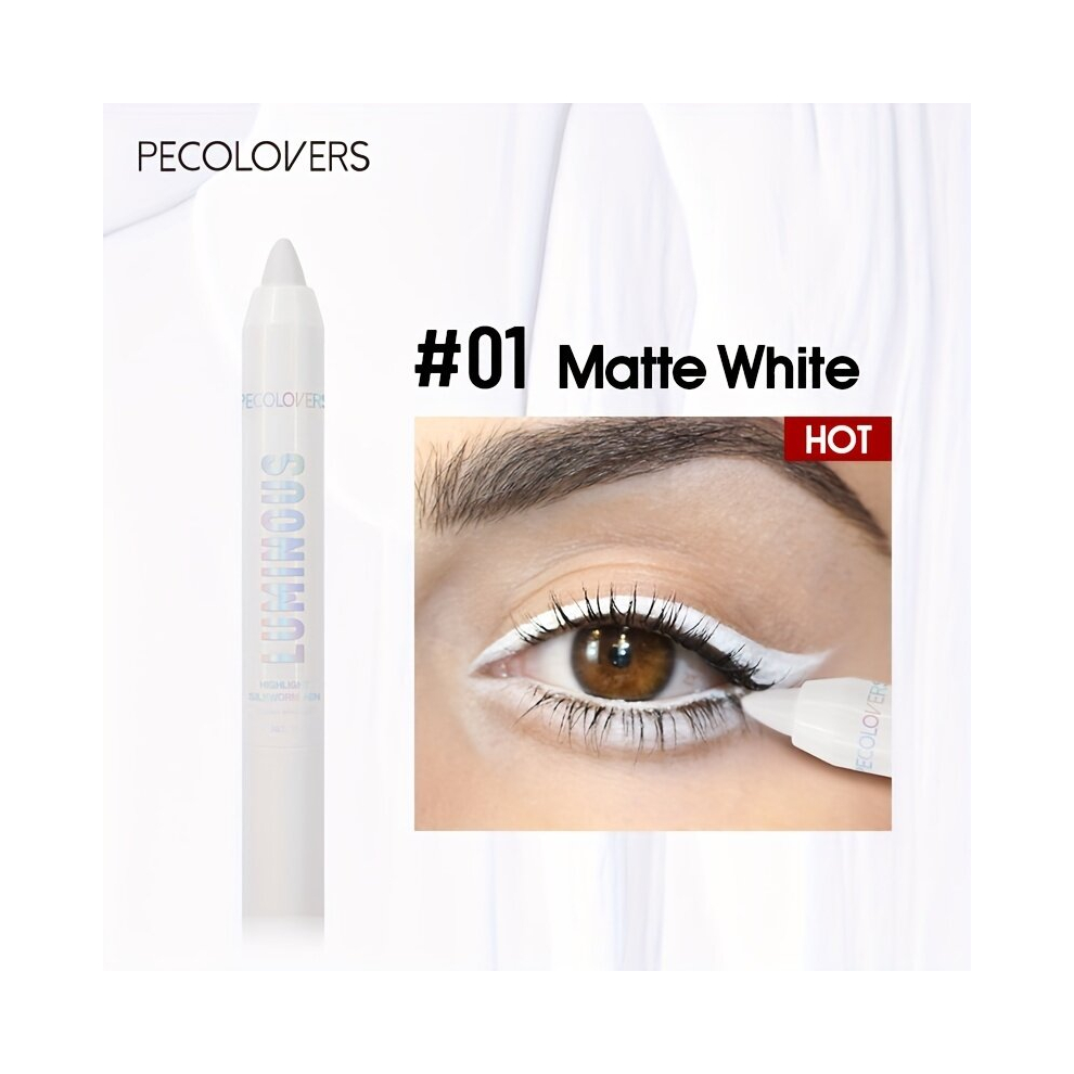 Multicoloured Glitter Highlighter Pen Waterproof Diamond Eyeshadow Eyeliner Pencil Contouring Brightening Makeup Shimmer Makeup Illuminate Cosmetic For All Skin