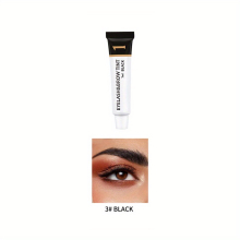 Eyelashes And Eyebrow Tint 5 08 Cm 1 Professional Semi Permanent Dye Kit Instant Lashes And Brow Coloring Kit Long Lasting Easy For Use 3 Colors