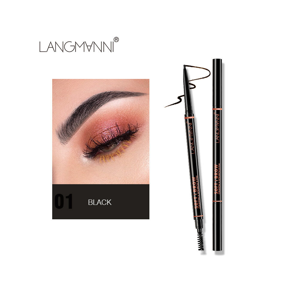 Ultra Fine Wild Eyebrow Pencil Smooth Long Lasting and Easy to Apply