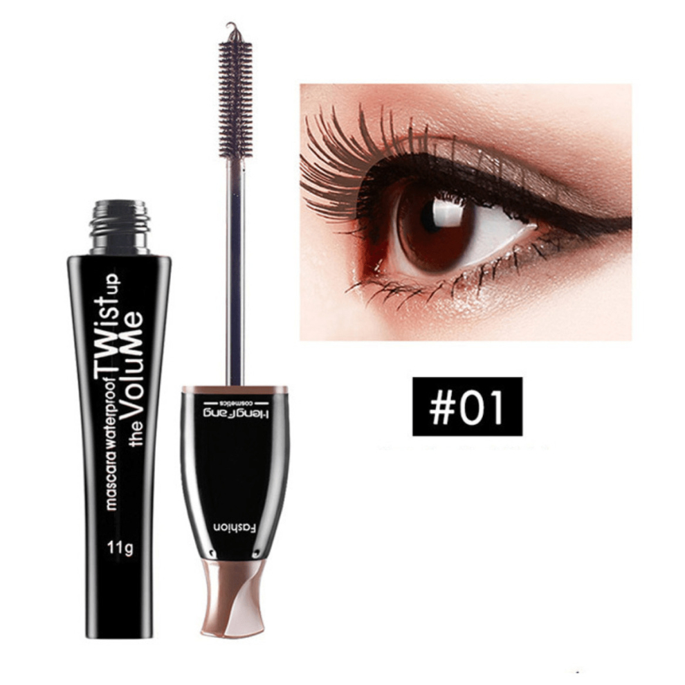 Brown Waterproof False Lash Effect Mascara Sculpted Volume & Curl Mascara For Long Lasting Volumized Lashes
