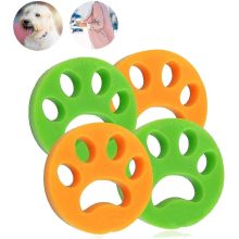 4 Pcs Pet Hair Remover Washing Machine Hair Cleaning Tool Reusable For Clothes, Bedding, Dog Cat Hair