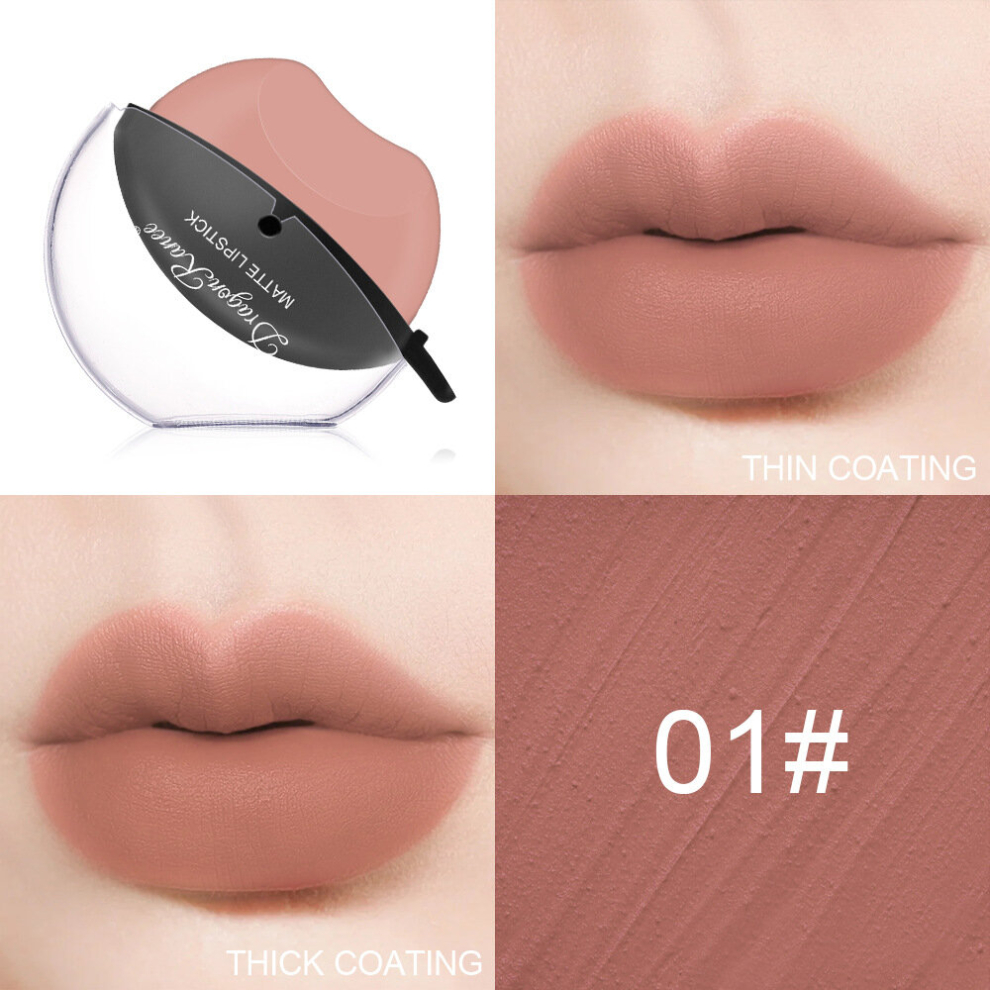 Multicoloured Lazy Lip Shape Lipstick Makeup Lasting Moisturizing Lipstick