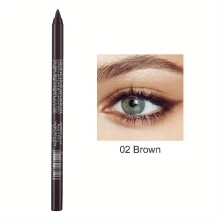 14 Eyeliner Pen Monochromatic Pearly & Glitter Eyeliner Pen Waterproof Professional Eye Liner Shadow Makeup For Sirens Eye Look Daily Makeup Cosplay