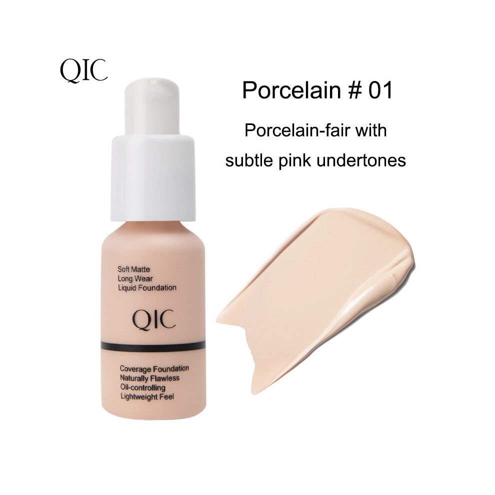 Multicoloured Full Coverage Foundation With Long Lasting Matte Finish And Flawless Concealer