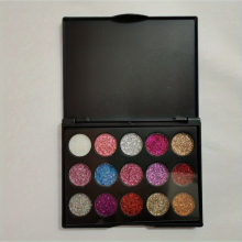 15 Eyeshadow Palette Sequin Glitter Texture Long Lasting Sparkling Eyeshadow Powder For Stages Parties And Festivals