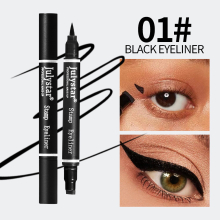 Seal Eyeliner Pen Waterproof And Smudge Proof Double headed Eyeliner Pen Charming Cat Eye Makeup