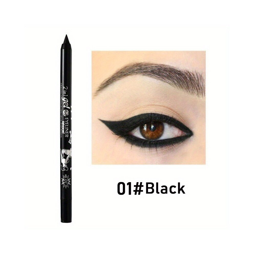 Multicoloured Long Lasting 10 Eyeliner Pen With Waterproof Sweatproof And Smudge Proof Formula Perfect For Concealing And Enhancing Eyes
