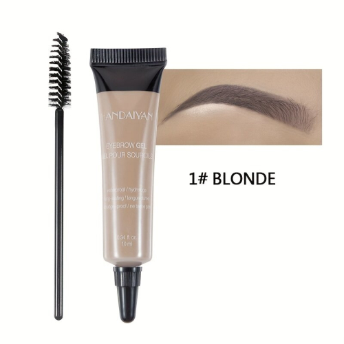 Long Lasting Waterproof Eyebrow Dye Cream with Smudge Proof Styling and Rendering