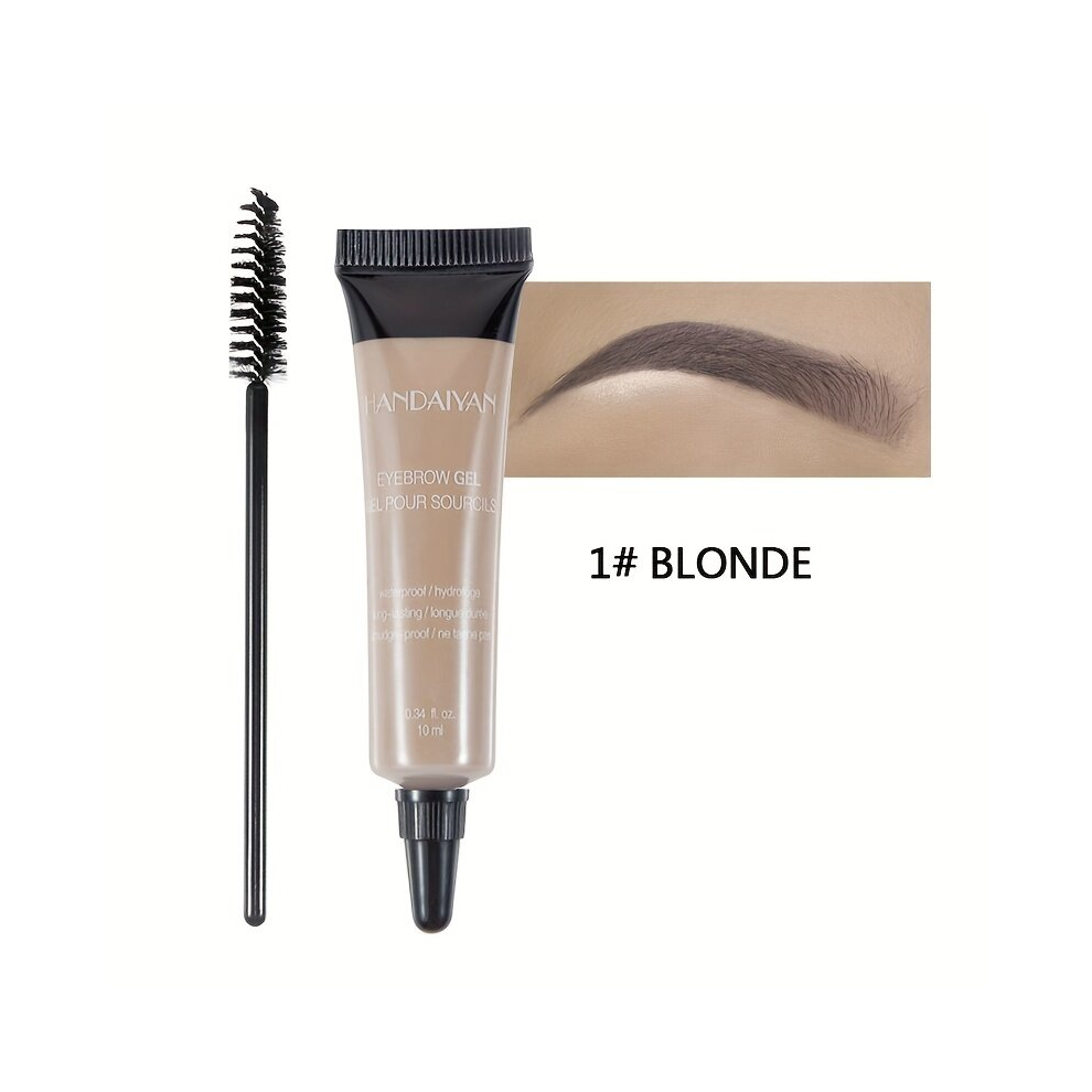Multicoloured Long Lasting Waterproof Eyebrow Dye Cream With Smudge Proof Styling And Rendering