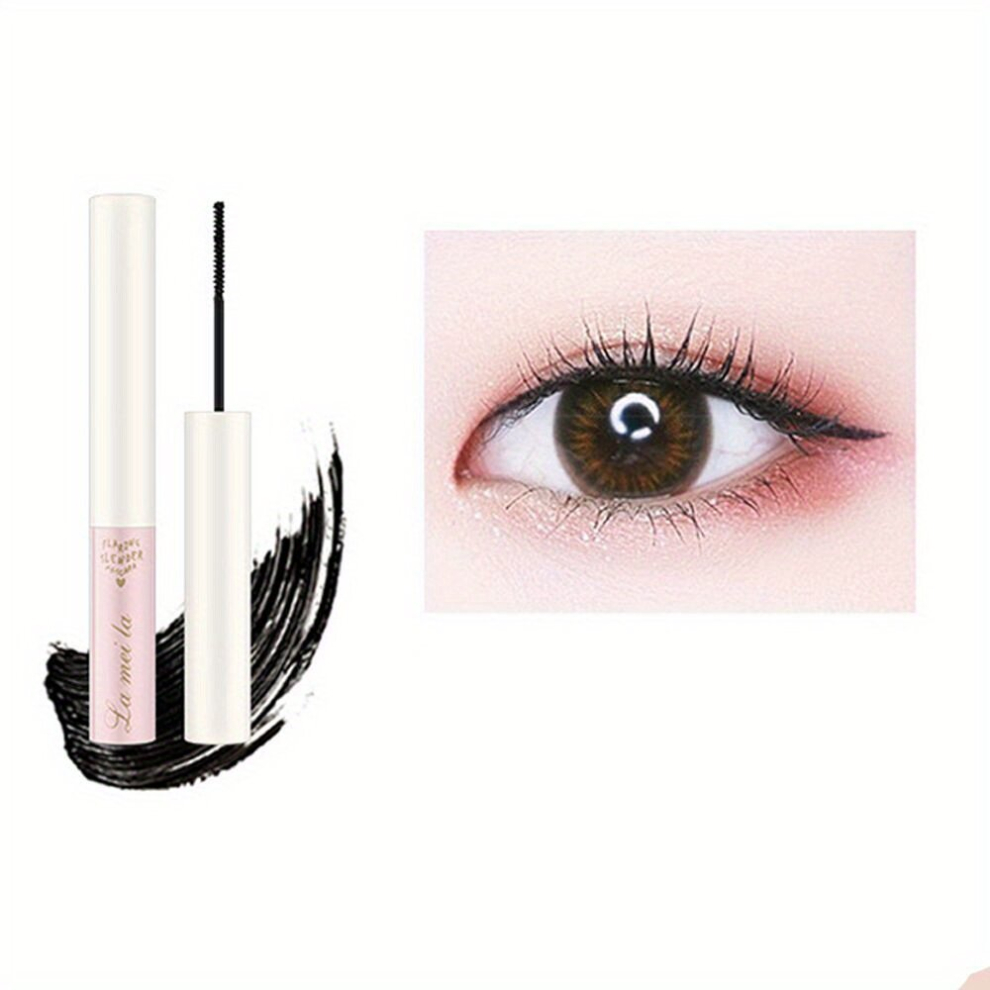 Sweat proof and Smudge proof Curling Mascara with Ultra fine Brush Head for Thick and Slender Eyelashes