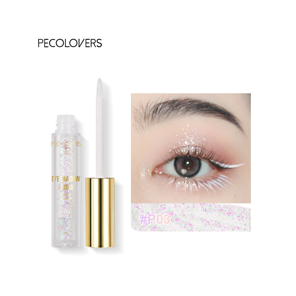 Diamond Glitter Liquid Eyeshadow Stick Waterproof Long Lasting Highlighter Eye Pigment Cosmetics