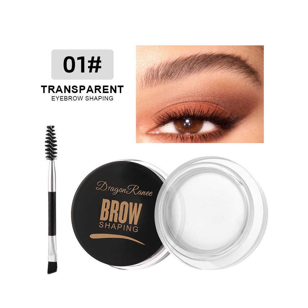 Multicoloured Wild Eyebrow Cream Smooth Styling Eyebrow Pomade Setting Eyebrow Wax Smudge Proof Eyebrow Dye Cream 6 Colors