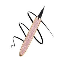 Magic Eyeliner Pen Fast Drying Self Adhesive Eyeliner Pen Waterproof Sweat Proof Film Forming High Pigmented Eyeliner Rhinestone Shell