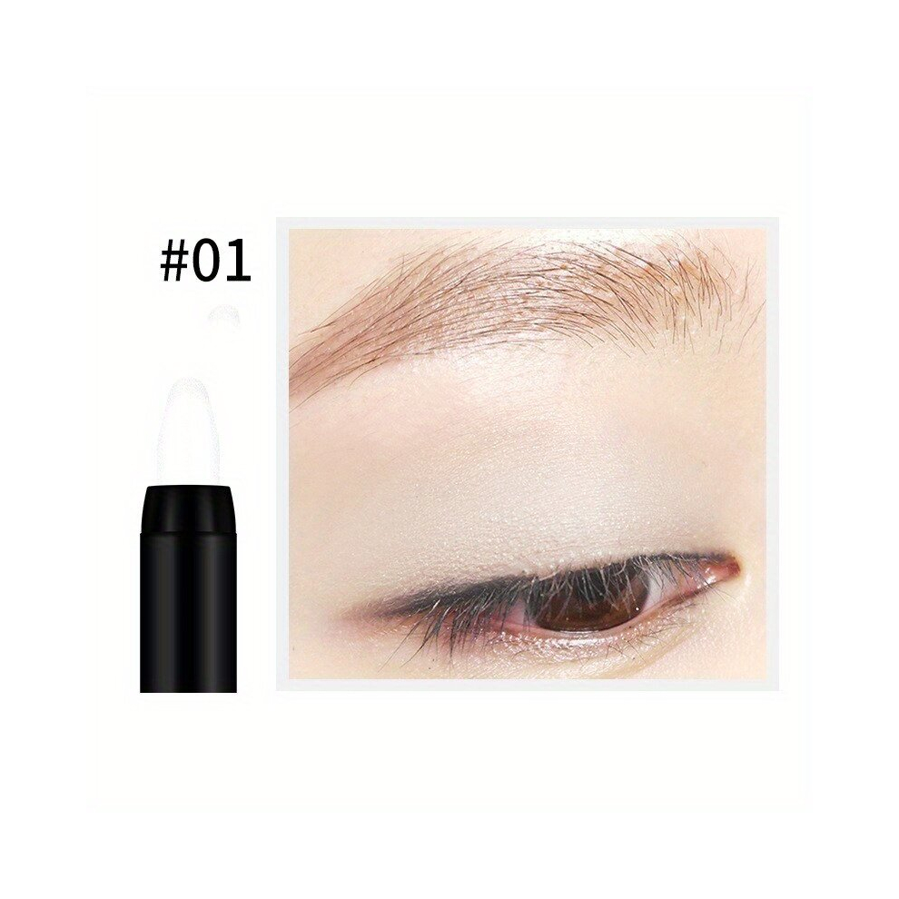 16 colors Swivel Eyeshadow Stick Pearly & Matte Highlighting Pen for Colorful Eyes