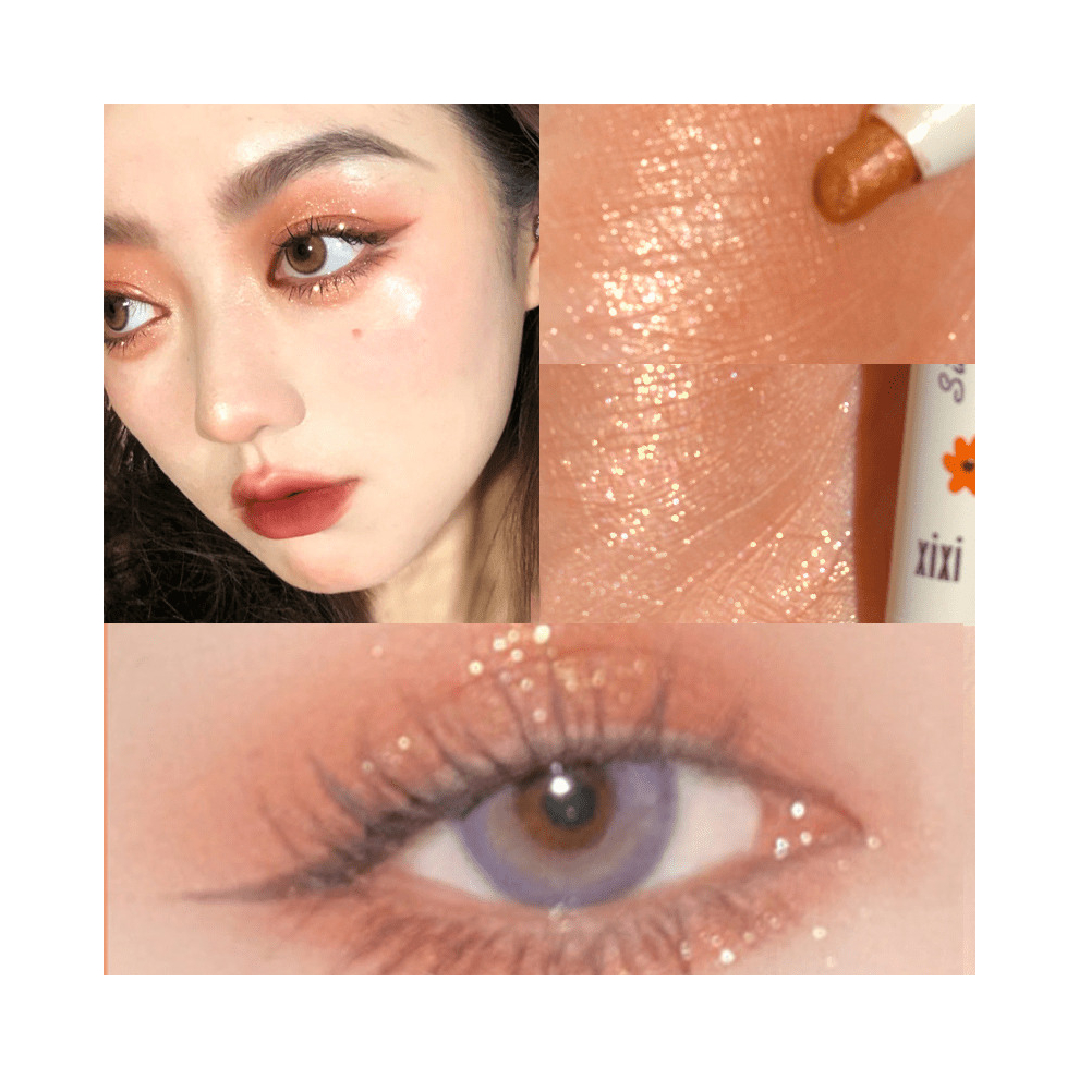 Galaxy Eyeshadow Stick Eye Makeup Long Lasting Waterproof Glitter Eyeshadow Pencil Makeup Metallic Glitter Eyeshadow