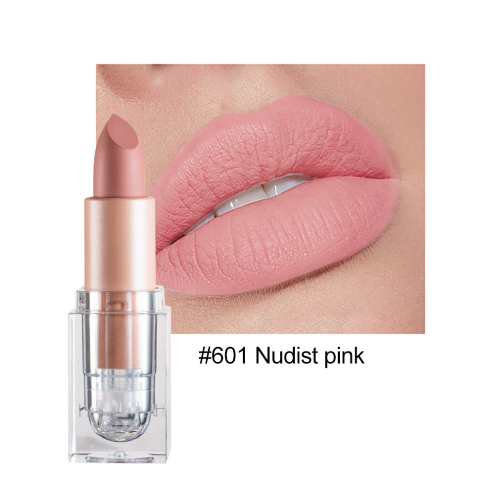 12 colors Natural Matte Lipstick Long Lasting Moisturizing and Smooth Application