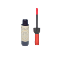 Hydrating Wine Bottle Lip Liquid Smudge Proof Lip Tint with Lustrous Texture