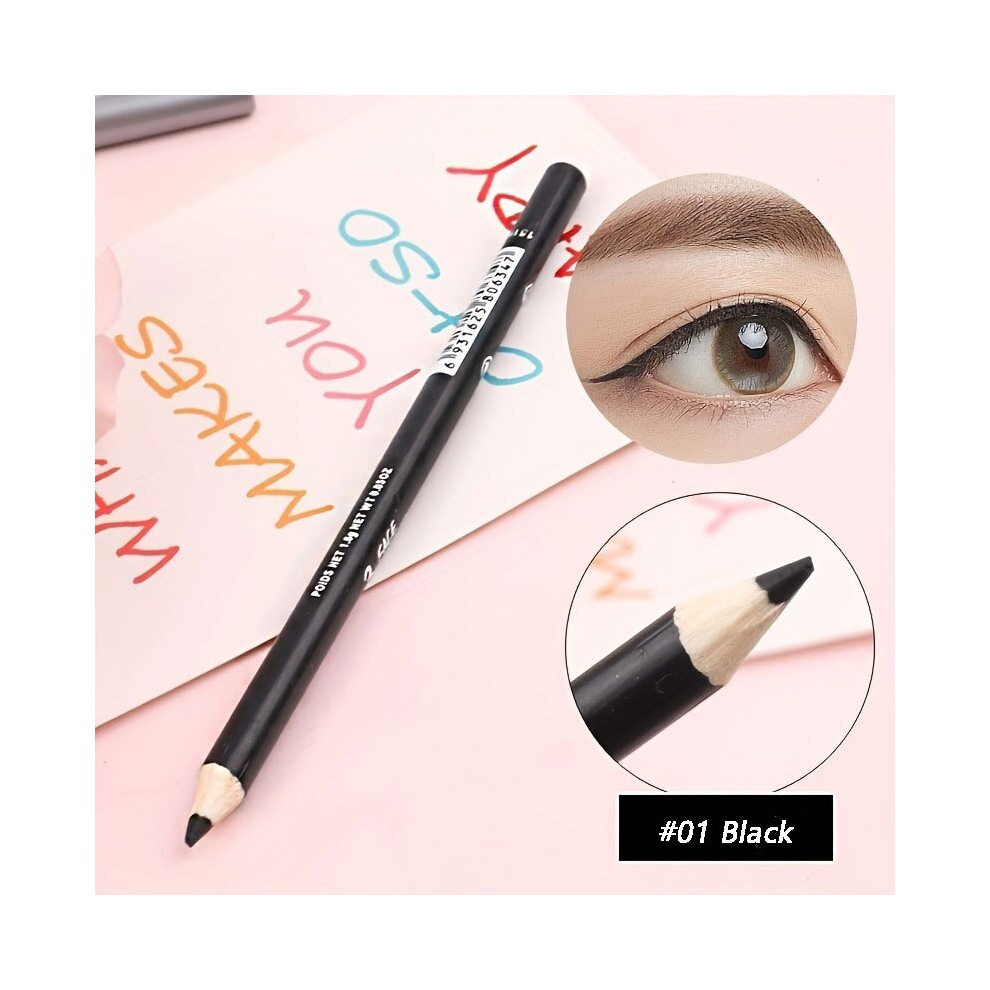 Multicoloured Brown Eyeliner Pencil Waterproof Sweat Proof Long Lasting Smudge Proof Eyeliner Makeup Pen