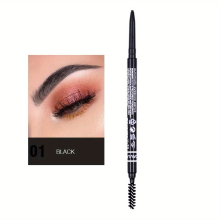 1 5mm Ultra fine Eyebrow Pencil With Brush Long lasting Painting Eyebrow Makeup 4 Colors