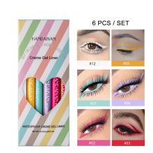 HANDAIYAN Waterproof Eye Liner Pencil Set Natural Matte Long Lasting Eyeliners