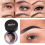 2 In 1 Two Eyebrow Dye Cream Double Thrush Cream Eyebrow Brush 9