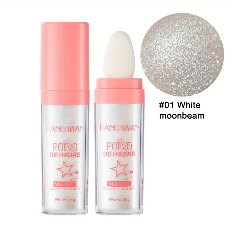 High Gloss Fairy Pat Powder Whole Body Brightening and Contouring Blush Makeup