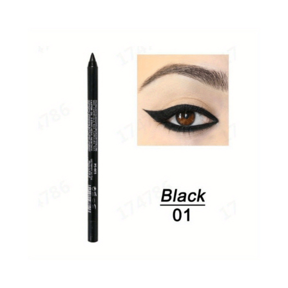 Multicoloured Pearly Eyeliner Glue Pen Waterproof Highlighting Eyeshadow Pencil Sharpenable Eyeliner Monochromatic Pearly & Glitter Eyeliner Pen Waterproof Professi