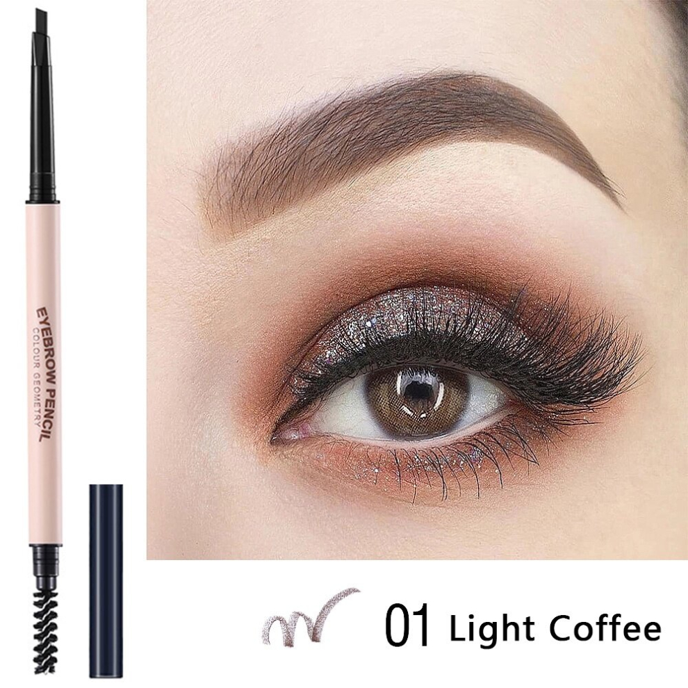 Ultra Fine Eyebrow Pen Makeup Mechanical Pencil With Fine Tip Eyebrow Styling Pen 4 Colors