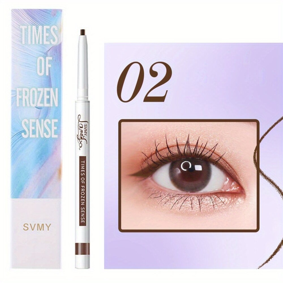 Multicoloured Silky Eyeliner Glue Pen Smudge Proof Highlighting Colorful Eyeliner With Fine Tip 4 Colors