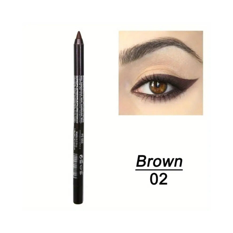 Multicoloured 14 Colors Eyeshadow Eyeliner Pen Metallic Smokey Texture Eyeliner Long Lasting Professional Eye Makeup Eyeliner Waterproof Eyeliner Eye Cosmetics