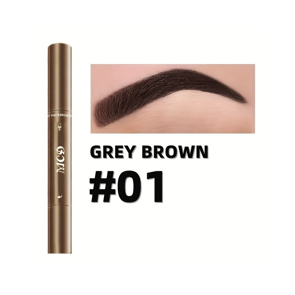 Multicoloured 3 Colors Eyebrow Pencil Waterproof Smudge Proof Eyebrow Tinting Kit Eyebrow Pomade Shaping Stick Microblading Eyebrow Essence Lamination Stick For Old