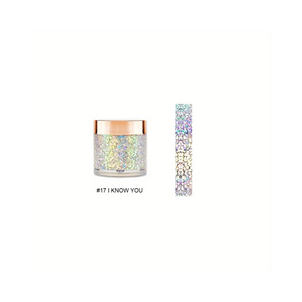 Multicoloured 10G Chameleon Eyeshadow Metallic Powder Glitter Sequin High Gloss Pigment Eye Shadow Palette Eyes Makeup Party Cosmetic