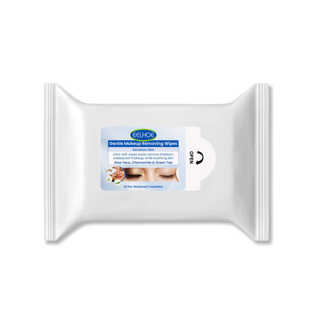 Refreshing Gentle Makeup Removal Wipes Deep Cleansing Face Eye and Lip Makeup Wipe Non Irritating and Moisturizing