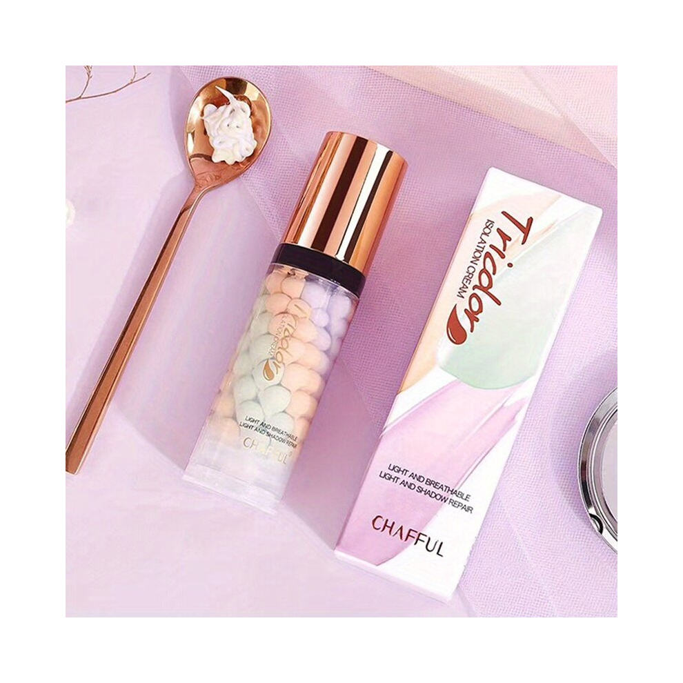 Three Base Cream Primer Concealer Brightening Lotion Invisible Pores Toning Cream Barrier Cream Moisturizing Primer 40g 1 41oz