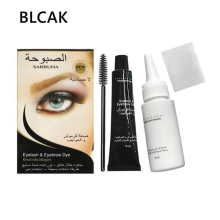 Eyelashes Eyebrow Dye Tint Eyelashes Brown Coloring Cream Kit Fast And Easy Applying Eyebrow Pomade