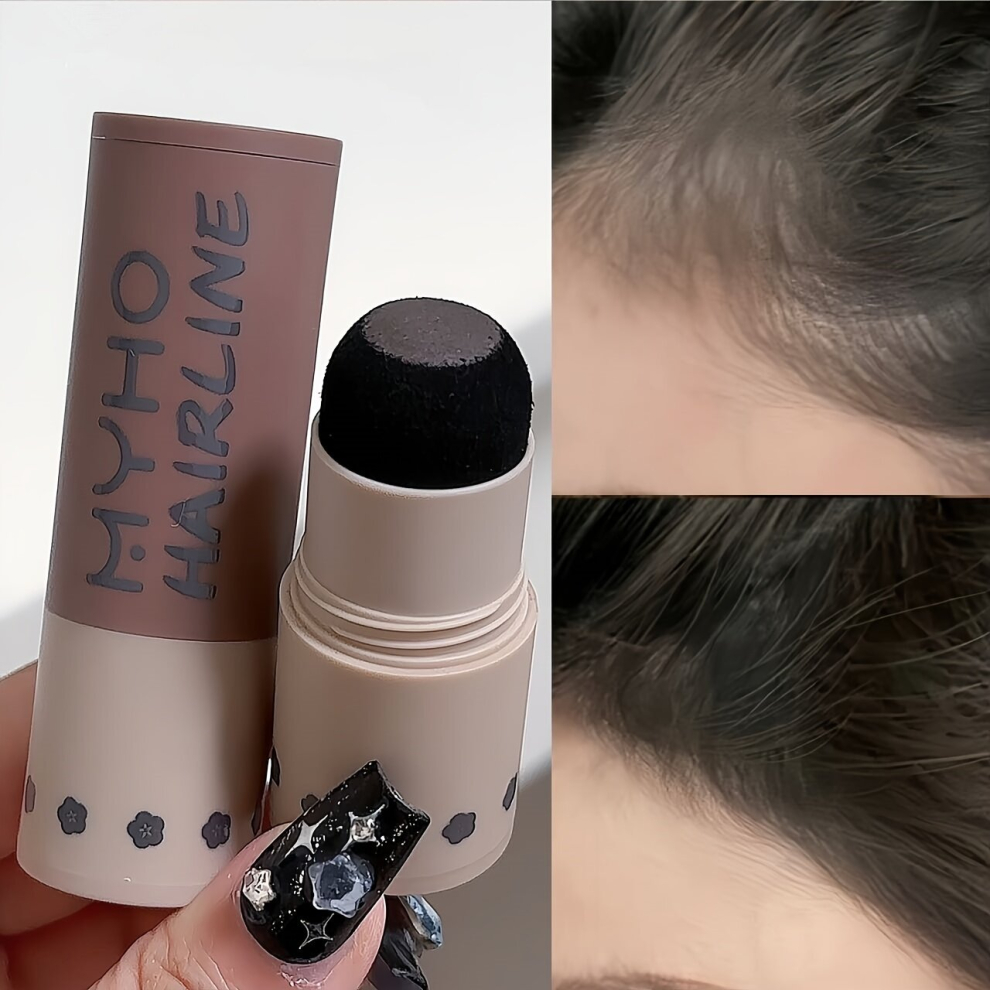 Multicoloured Hairline Powder Filling Seam Covering High Forehead Sideburns Sweat Proof Hairline Repairing Powder Dual Use For Eyebrow Powder