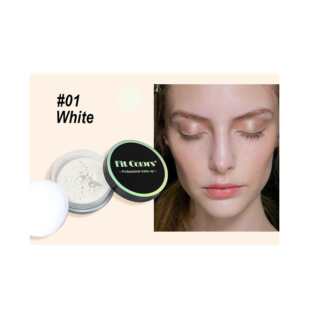 Multicoloured Concealer Loose Powder Contouring Control Setting Powder Not Fall Out Waterproof Sweatproof Pressed Powder For Correcting Uneven Skin Tone