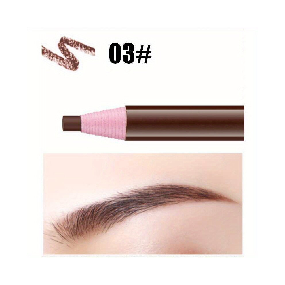 Multicoloured Waterproof Eyebrow Pencil Eyebrow Tattoo Tint Long Lasting Eyebrow Enhancers Cosmetics Professional Makeup Eyebrow Lifting Pencil