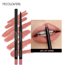 Professional Wood Lip Liner Waterproof Lady Charming Lip Liner Soft Pencil Makeup Womens Long Lasting Cosmetic Tool